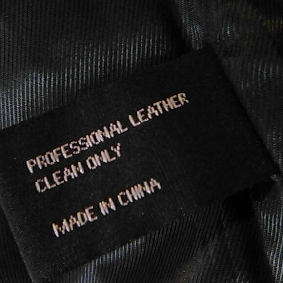 Robert Phillipe Lambskin Black Leather Jacket - Picture 10 of 14